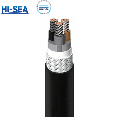 XLPE Insulated Flame Retardant Shipboard Power Cable without Inner Sheath